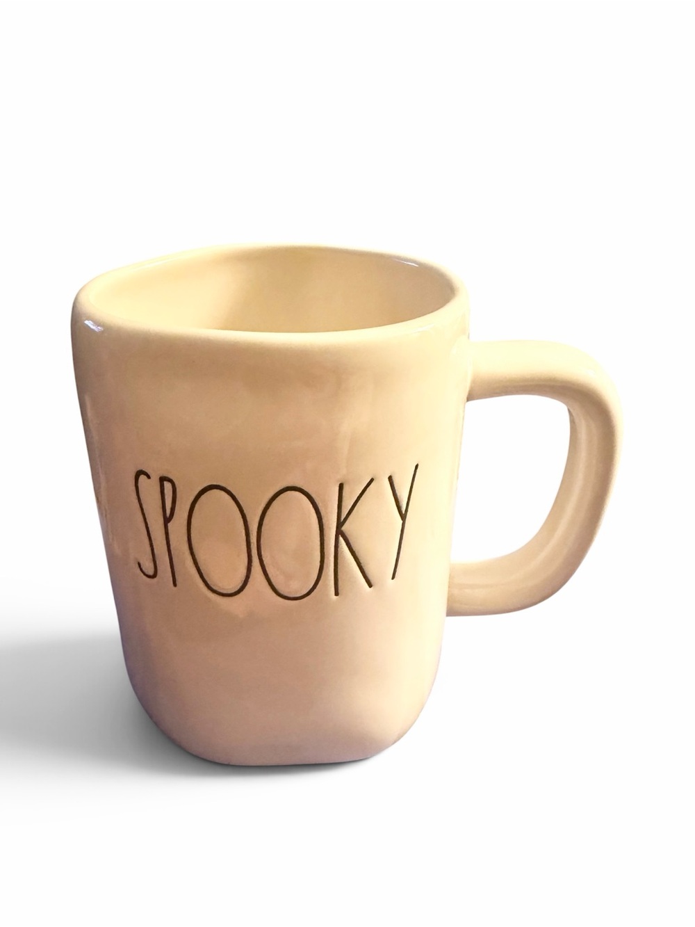 NWOT Spooky Rae Dunn Halloween Mug White